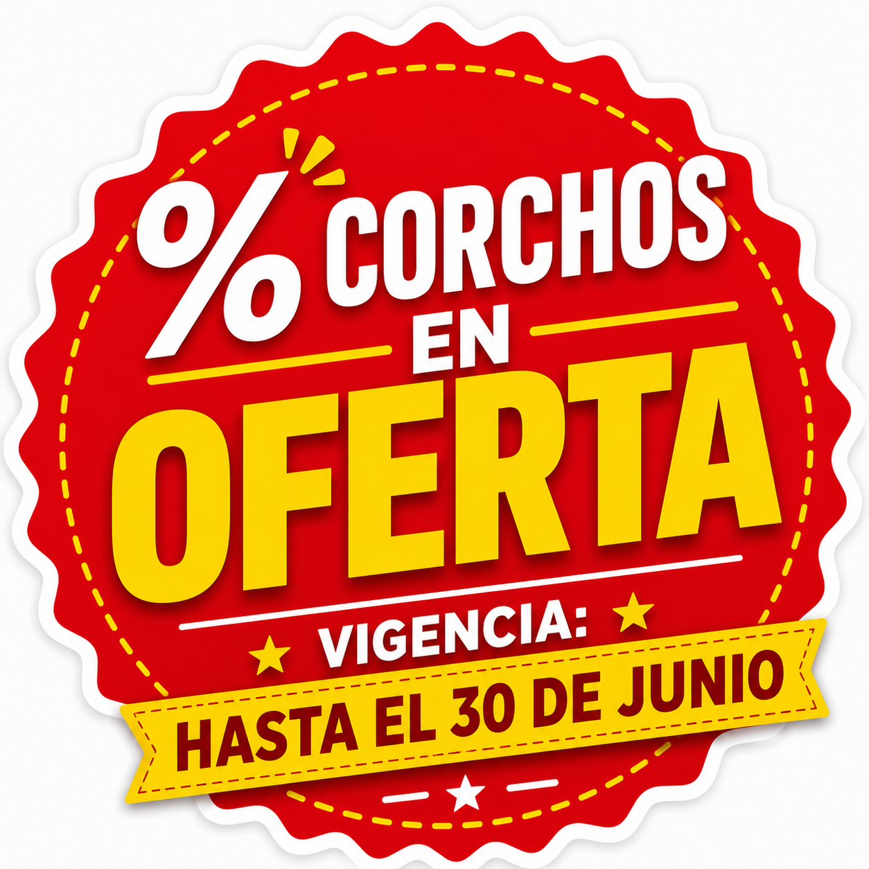 Oferta en corchos